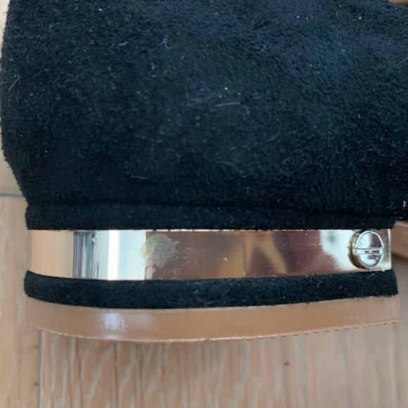 NEW Joie Black Suede Flats - Size 37 EU - Picture 6 of 8